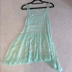 Free People mint dress